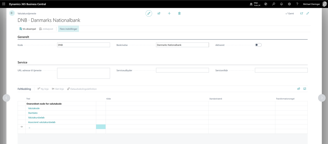 Currency Exchange Service